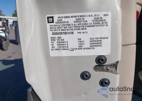 2005 Buick Rendezvous Cx from USA, damaged, VIN 3G5DA03E75S514196